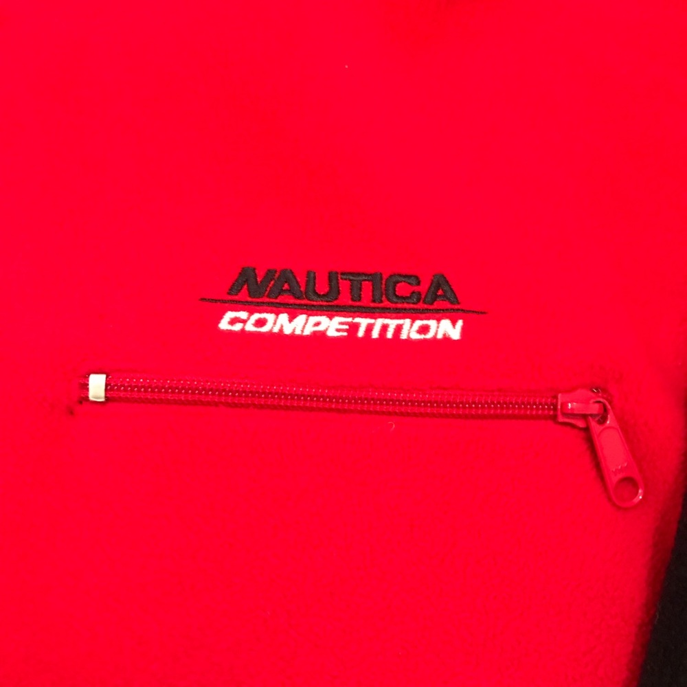 ❌SOLD❌Vintage Nautica Competition Fleece Sweater - Picture 3 of 6